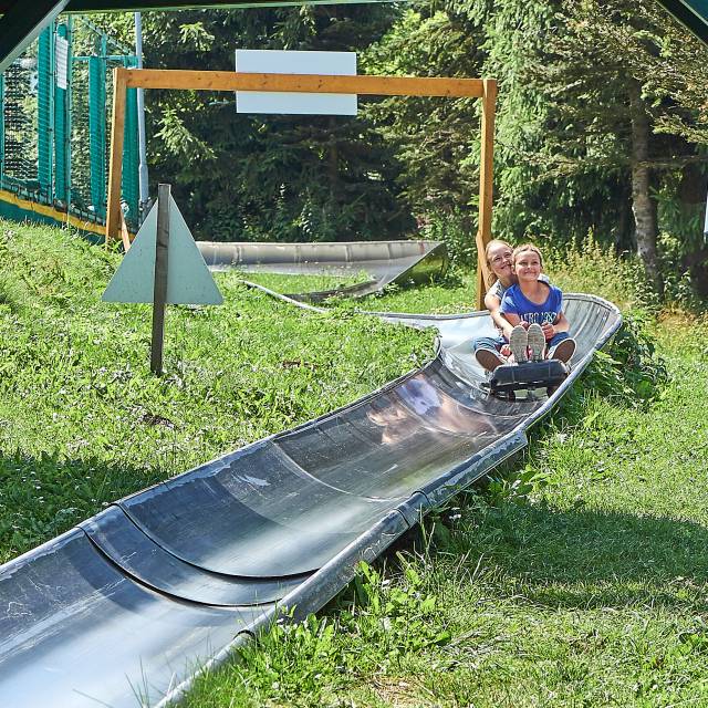 Sommerrodelbahn in Altenberg und Seiffen